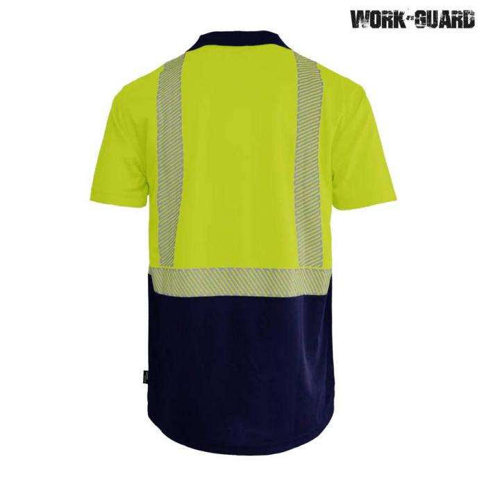 Recycled Hi Vis SS D/N Polo