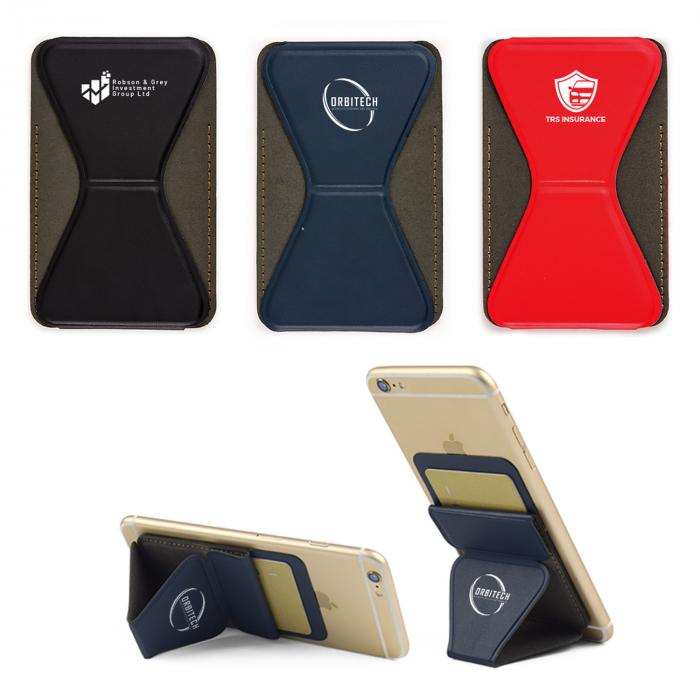 Techmax Phone Stand With Card Wallet
