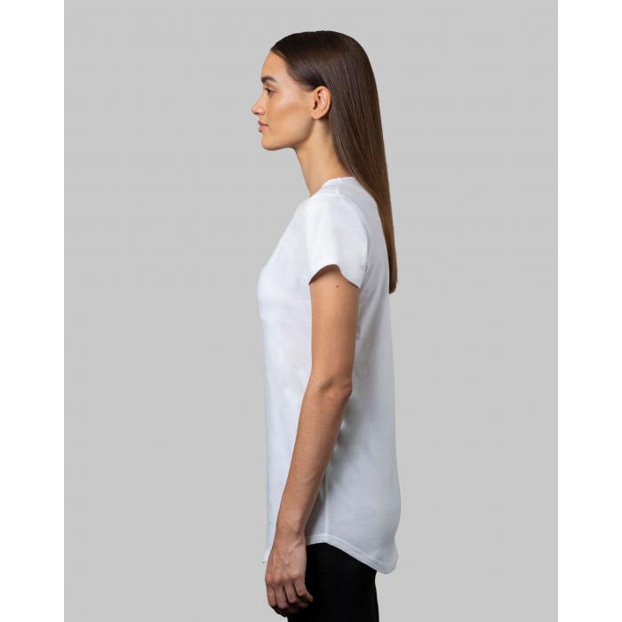 Womens Curved Hem T-shirt