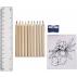 Cardboard drawing set Hilary