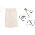 Cotton (80 gr/m) pouch with games Nilo