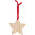 Wooden Christmas ornament Star Caspian