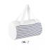 Sunset Striped Jersey Duffel Bag