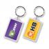 Rectangular Lens Key Ring