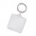 Square Lens Key Ring