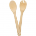 Bamboo salad cutlery Elara