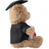 Plush graduation bear Magnus
