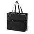 Quilted Laminated Diamond Tote