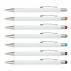 Lancer Stylus Pen - White Barrel