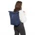 Recycled polycotton (330 gsm) rolltop backpack Thaddeus