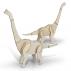 BRANDCRAFT Brachiosaurus Wooden Model