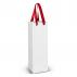 Wine Ribbon Handle Paper Bag - Full Colour