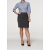 Knee Length Skirt Lady Skirts