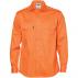 Cotton Drill Work Shirt - Long Sleeve
