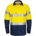 DNC Paton Saint Flame Retardant 2 Tone Cotton Shirt with 3M F/R Tape - L/S
