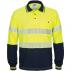 HIVIS Segment Taped Cotton Backed Polo - Long Sleeve