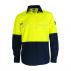 Two-Tone RipStop Cotton Cool Shirt, Long Sleeve