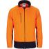 HiVis 2 Tone Full Zip Fleecy Sweat Shirt With 2 Side Zipped Pockets