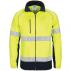 HiVis 2 Tone full zip fleecy sweat shirt CSR R/Tape