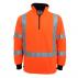 HiVis "X" back & Biomotion taped Polar Fleece