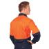 HiVis Cool-Breeze Vertical Vented Cotton Shirt - Long Sleeve