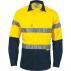 HiVis Two Tone Drill Shirts With 3M8906 R/Tape Long Sleeve