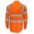 HiVis L/W CSR R/Tape VIC Rail Shirt- Long Sleeve