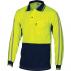 HiVis Cool-Breathe Stripe Polo - Long Sleeve