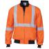 HiVis Cotton Bomber Jacket with 