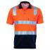 Cotton Back HiVis Two Tone Polo Shirt with CSR R/ Tape - Short sleeve