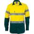 HiVis Two Tone Drill Shirt with 3M 8910 R/Tape - Long Sleeve