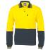 HiVis Cool-Breeze Cotton Jersey Polo Shirt with Under Arm Cotton Mesh - Long Sleeve