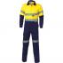 HiVis Two Tone Cott on Coverall with 3M R/Tape