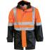 HiVis Two Tone Breathable Rain Jacket with 3M R/ Tape