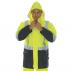 HiVis Two Tone Light weight Rain Jacket with CSR R/Tape