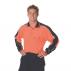 HiVis Cool Breathe Panel Polo Shirt - Long Sleeve