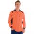 Cool-Breeze Contrast Mesh Polo - Long Sleeve