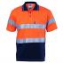 Hivis Cool-Breeze Cotton Jersey Polo With CSR R/Tape - Short Sleeve