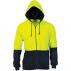 HiVis Two Tone Full Zip Polar Fleece Hoodie