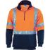 HiVis 1/2 Zip Fleecy with 