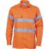 HiVis Cool-Breeze Cotton Shirt with 3M 8906 R/Tape - Long Sleeve