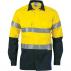 HiVis 2T Cool-Breeze Cotton Shirt with 3M 8906 R/Tape - Long Sleeve