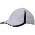 Brushed Heavy Cotton Cap with Inserts on the Peak & Crown