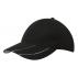 Brushed Heavy Cotton Cap with Hi-Vis Laminated Two-Tone Peak