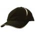 Brushed Heavy Cotton Cap with Crown Inserts & Sandwich