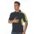 Polyester Cotton Panel Polo Shirt - Short Sleeve