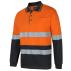 Hi Vis (D+N) Long Sleeve Cotton Polo