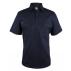 Close Front Short Sleeve 150g Work Shirt