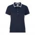 Stretch Pique Solid Shirt with Trim