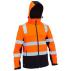 Taped Two Tone Hi Vis 3 in 1 Soft Shell Jacket